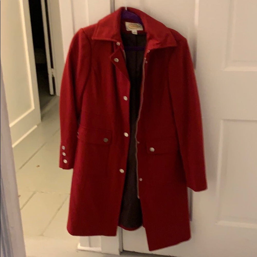 Red coat